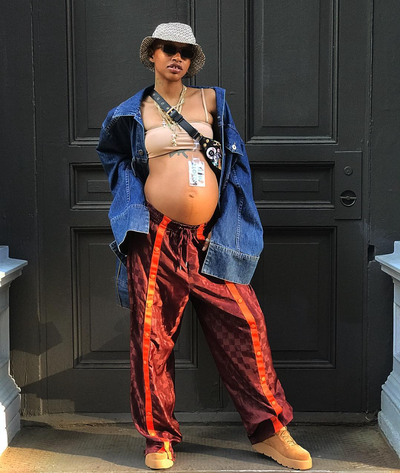 Fenty Campaign Girl Slick Woods Is Pregnant!